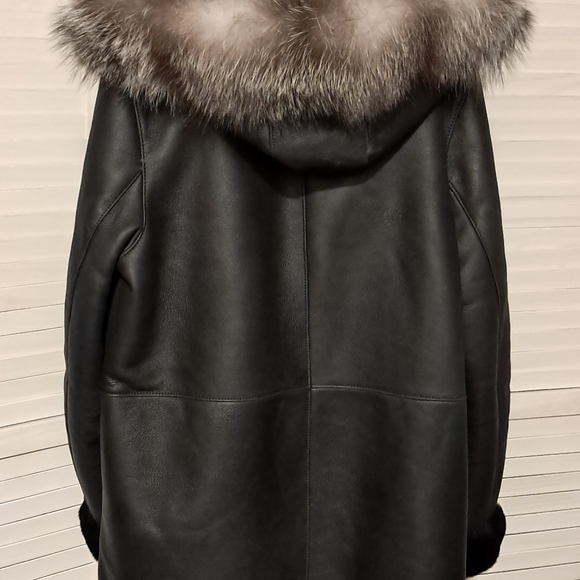 BlueDuck Shearling Coat - Picture 3 of 4